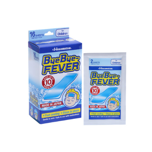 Miếng Dán hạ sốt Byebye xanh cho trẻ 2-6 tuổi - Gói lẻ 2 miếng 1 Miếng Dán hạ sốt Byebye xanh cho trẻ 2-6 tuổi - Gói lẻ 2 miếng