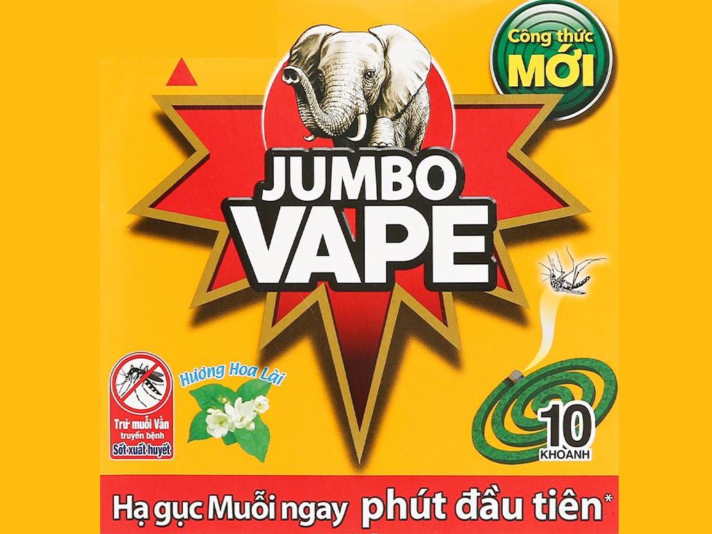 Nhang muỗi JUMBO VAPE 10 khoanh(120gr) - 1 hộp 2 Nhang muỗi JUMBO VAPE 10 khoanh(120gr) - 1 hộp - Ảnh 2