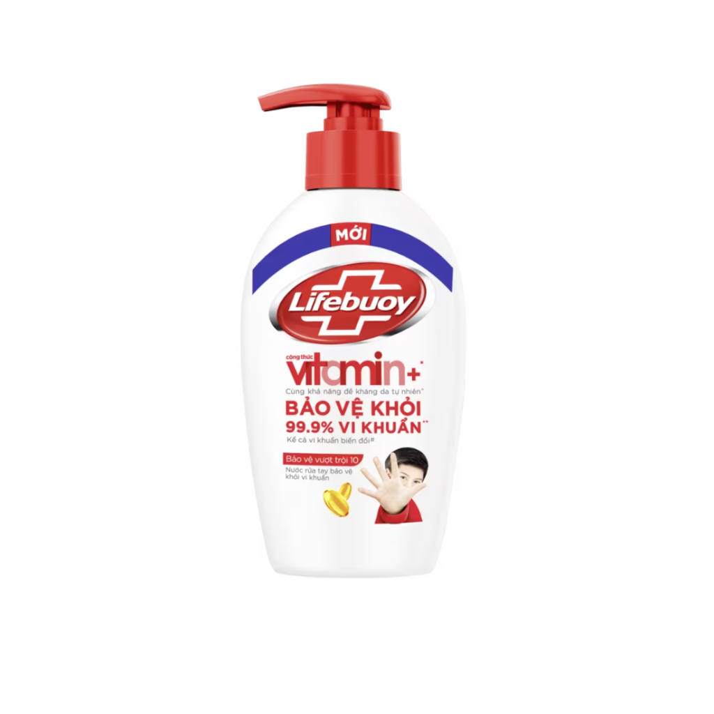 Nước Rửa Tay Lifebuoy Diệt Khuẩn, Bảo Vệ Da Tay - Bạc bảo vệ 180g 1 Nước Rửa Tay Lifebuoy Diệt Khuẩn, Bảo Vệ Da Tay - Bạc bảo vệ 180g