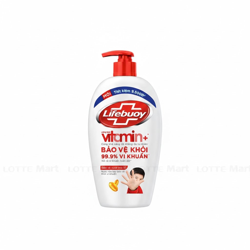 Nước Rửa Tay Lifebuoy - Vượt trội 10 180g 1 Nước Rửa Tay Lifebuoy - Vượt trội 10 180g