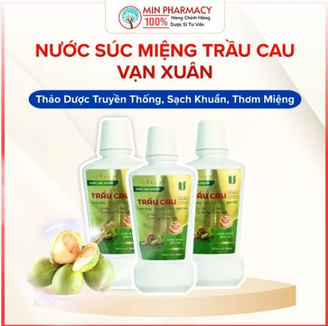 Nước Súc Miệng Trầu Cau Vạn Xuân - Chai 330ml 3 Nước Súc Miệng Trầu Cau Vạn Xuân - Chai 330ml - Ảnh 3