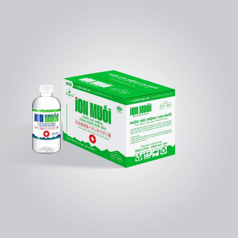 Nước súc miệng ION Muối Fujiwa - 1 Chai 300ml 2 Nước súc miệng ION Muối Fujiwa - 1 Chai 300ml - Ảnh 2