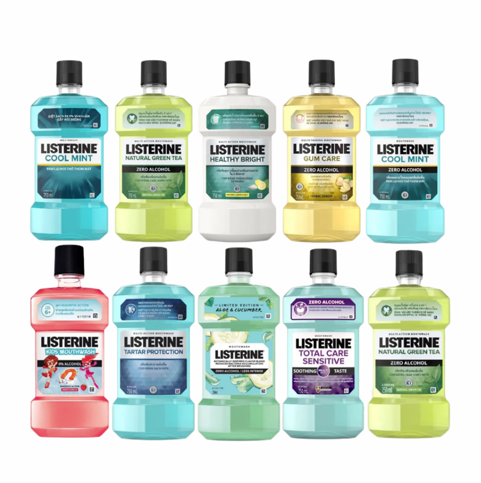 Nước súc miệng Listerine