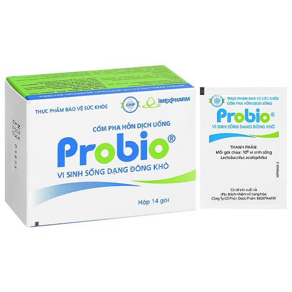 Probio IMP Imexpharm hộp 14 gói 1 Probio IMP Imexpharm hộp 14 gói