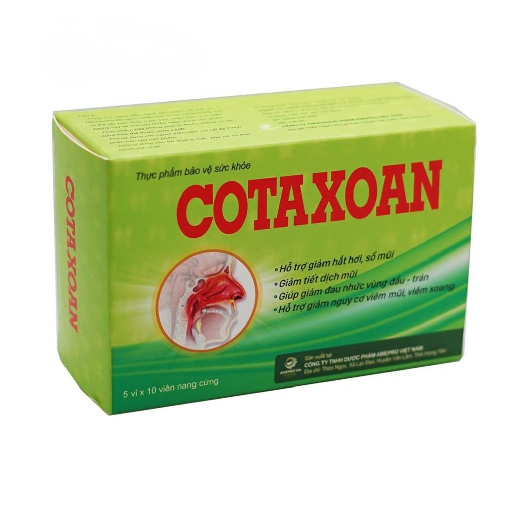 COTAXOAN (Cotaxoang) Amepro Hộp 30 viên 1 COTAXOAN (Cotaxoang) Amepro Hộp 30 viên