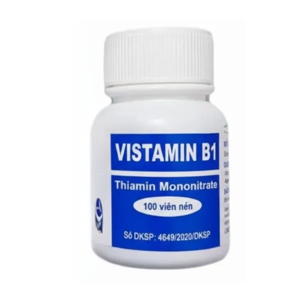 Vitamin B1 Đại Uy hỗ trợ tóc móng Lọ 100 viên - 1 chai Đại Uy 1 Vitamin B1 Đại Uy hỗ trợ tóc móng Lọ 100 viên - 1 chai Đại Uy