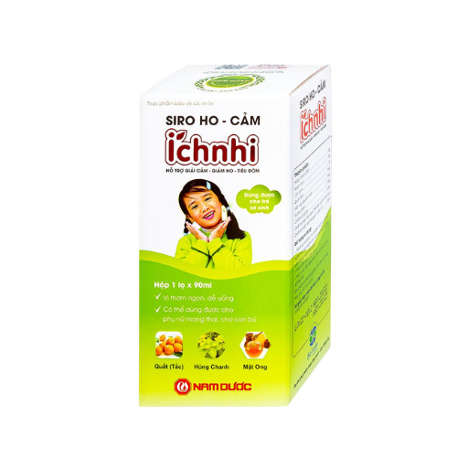 Siro Ho ÍCH NHI Nam Dược Chai 90ml 3 Siro Ho ÍCH NHI Nam Dược Chai 90ml - Ảnh 3