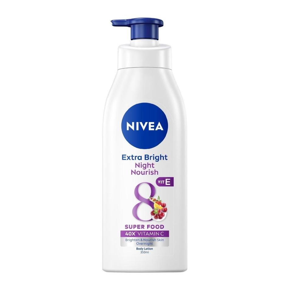 Sữa Dưỡng Thể Nivea Làm Sáng & Săn Chắc Da Ban Đêm Extra White Night Nourish Body Lotion - mẫu mới 350ml 1 Sữa Dưỡng Thể Nivea Làm Sáng & Săn Chắc Da Ban Đêm Extra White Night Nourish Body Lotion - mẫu mới 350ml