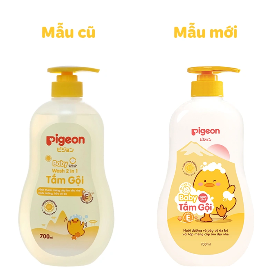 Sữa Tắm Gội Pigeon - Hoa hướng dương - Chai 700ml 2 Sữa Tắm Gội Pigeon - Hoa hướng dương - Chai 700ml - Ảnh 2