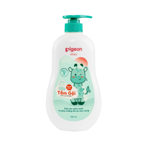 Sữa Tắm Gội Pigeon - Jojoba - Chai 700ml 3 Sữa Tắm Gội Pigeon - Jojoba - Chai 700ml - Ảnh 3