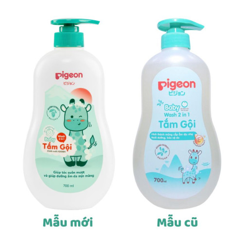 Sữa Tắm Gội Pigeon - Jojoba - Chai 700ml 4 Sữa Tắm Gội Pigeon - Jojoba - Chai 700ml - Ảnh 4