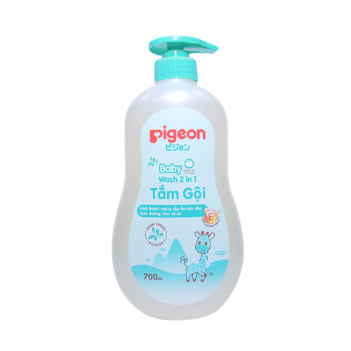 Sữa Tắm Gội Pigeon - Jojoba - Chai 700ml 1 Sữa Tắm Gội Pigeon - Jojoba - Chai 700ml
