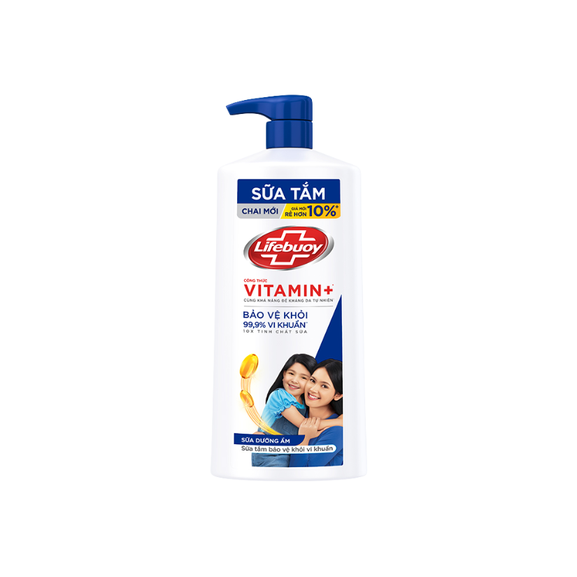 Sữa tắm Lifebuoy - Chăm Sóc Da 800G 1 Sữa tắm Lifebuoy - Chăm Sóc Da 800G