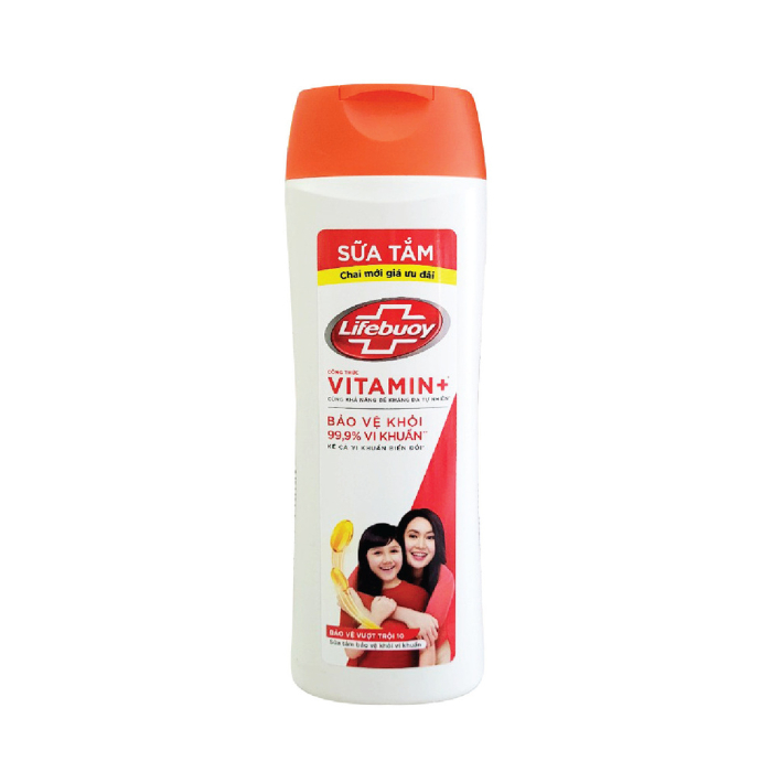 Sữa tắm Lifebuoy - bảo vệ vượt trội 350g 1 Sữa tắm Lifebuoy - bảo vệ vượt trội 350g