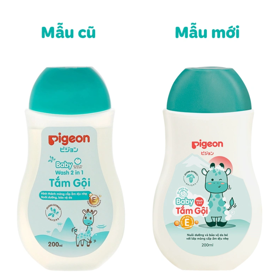 Sữa tắm pigeon cho bé