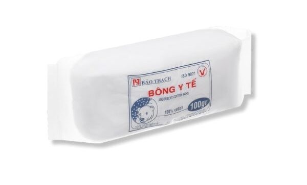 THÙNG 100 GÓI Bông Gòn Y tế BẢO THẠCH Đã Tiệt Trùng Túi 25g - Minpharmacy 2 THÙNG 100 GÓI Bông Gòn Y tế BẢO THẠCH Đã Tiệt Trùng Túi 25g - Minpharmacy - Ảnh 2