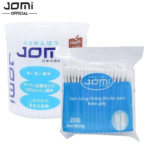 Tăm bông Jomi - Túi người lớn 200c 2 Tăm bông Jomi - Túi người lớn 200c - Ảnh 2