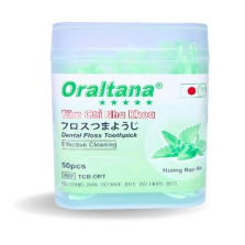 Tăm chỉ nha khoa ORALTANA 5 sao - Hương bạc hà 2 Tăm chỉ nha khoa ORALTANA 5 sao - Hương bạc hà - Ảnh 2