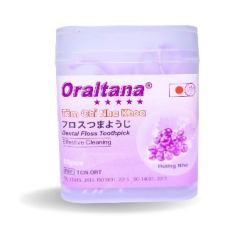 Tăm chỉ nha khoa ORALTANA 5 sao - Hương nho 2 Tăm chỉ nha khoa ORALTANA 5 sao - Hương nho - Ảnh 2