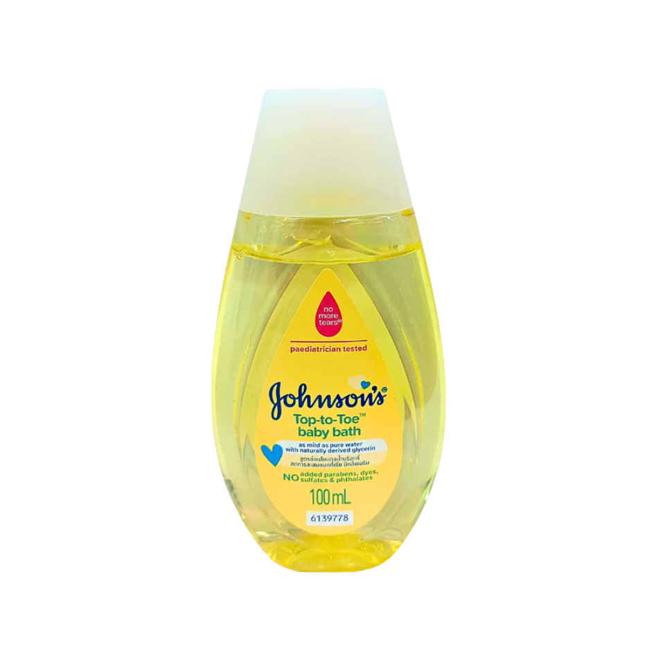 Sữa Tắm Gội Johnson Vàng 100ml - Top To Toe Dịu Nhẹ Cho Bé 2 Sữa Tắm Gội Johnson Vàng 100ml - Top To Toe Dịu Nhẹ Cho Bé - Ảnh 2