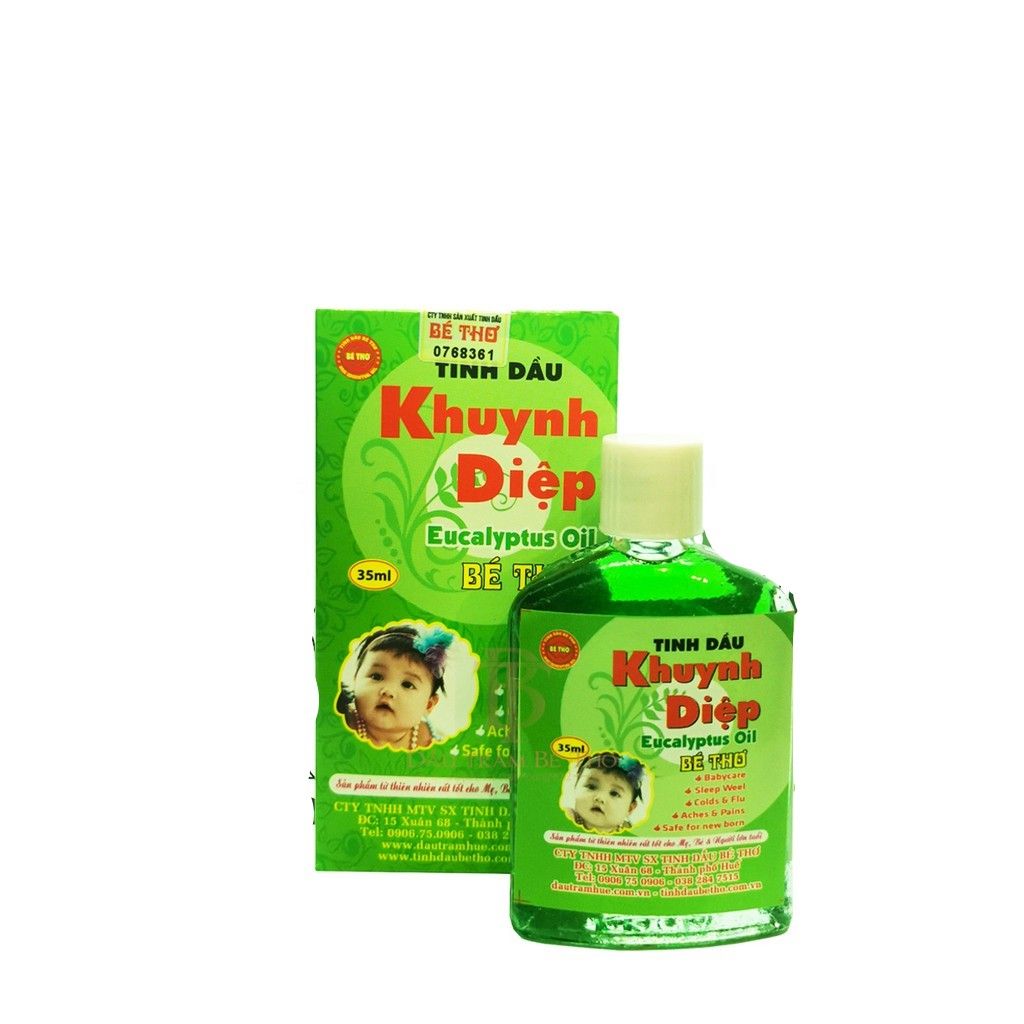 Tinh Dầu Khuynh Diệp Bé Thơ Huế 35ml - Giữ Ấm, Ngừa Cảm Lạnh 2 Tinh Dầu Khuynh Diệp Bé Thơ Huế 35ml - Giữ Ấm, Ngừa Cảm Lạnh - Ảnh 2
