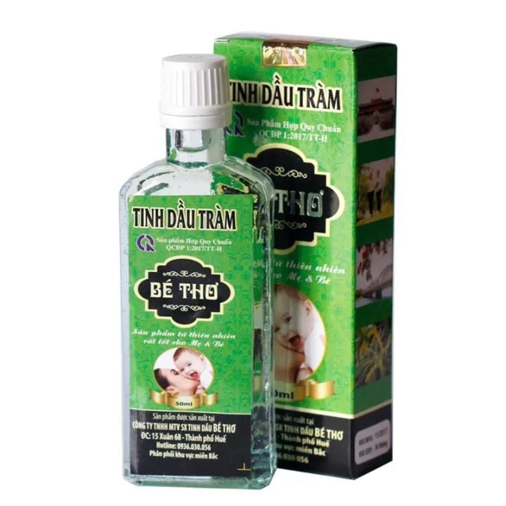 Tinh Dầu Tràm Bé Thơ Huế 50ml Dầu Thiên Nhiên Giữ Ấm Massage Cho Bé 2 Tinh Dầu Tràm Bé Thơ Huế 50ml Dầu Thiên Nhiên Giữ Ấm Massage Cho Bé - Ảnh 2