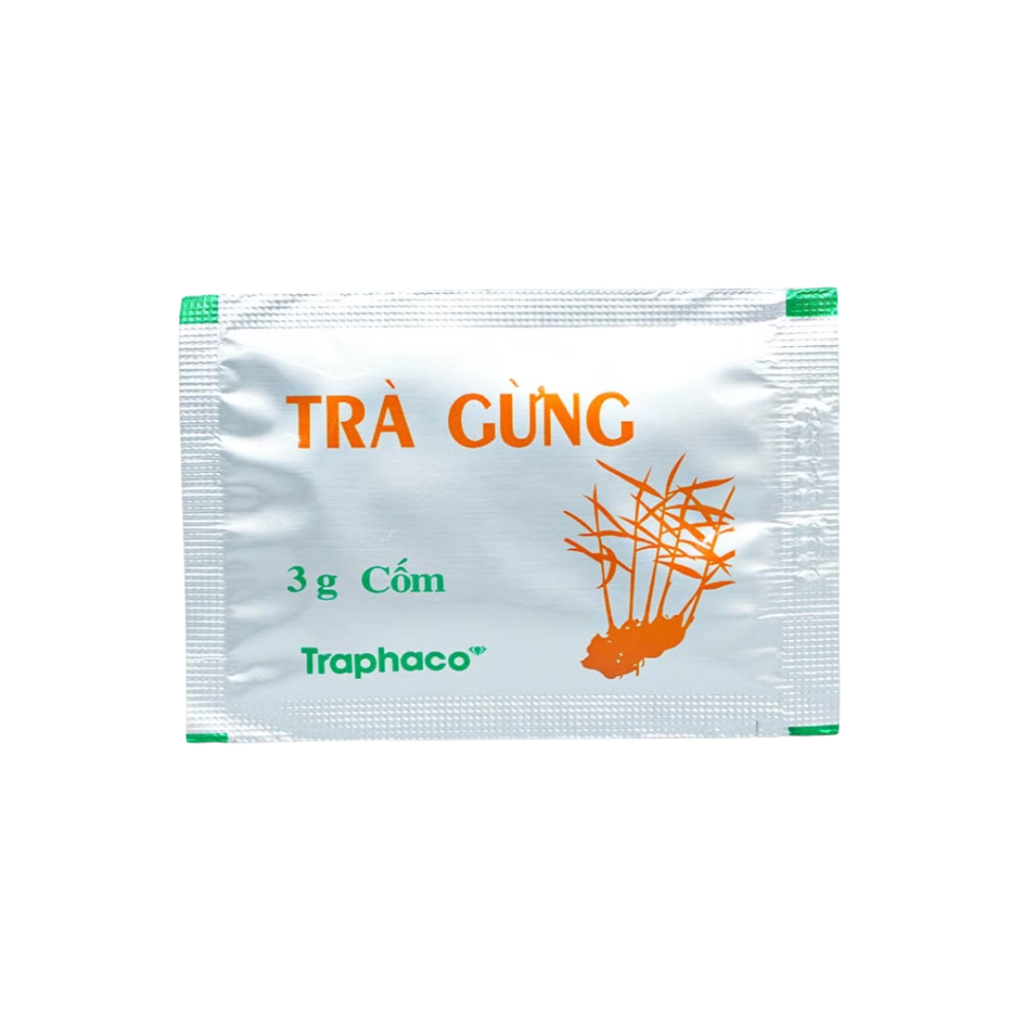 Trà gừng TRAPHACO Hộp 10 túi 3 Trà gừng TRAPHACO Hộp 10 túi - Ảnh 3