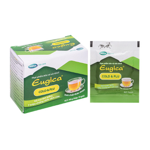 Trà thảo dược Eugica Hộp 10 gói 1 Trà thảo dược Eugica Hộp 10 gói