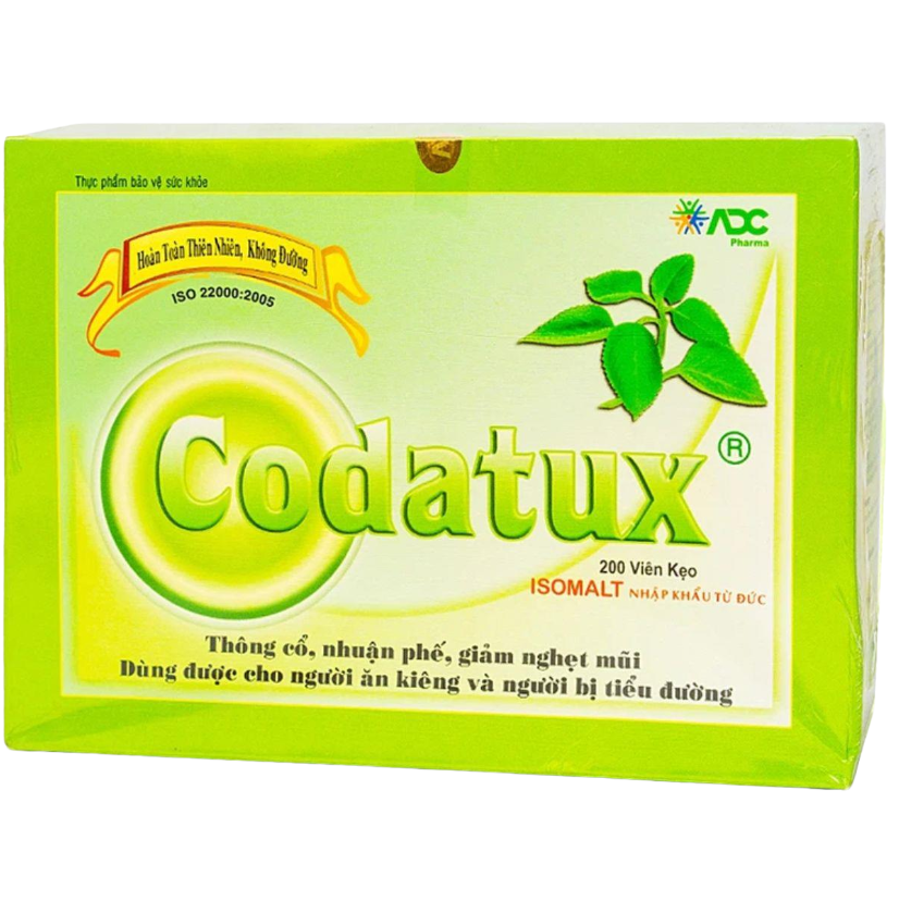 Viên Ngậm Giảm Ho CODATUX