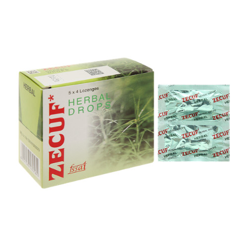 Viên Ngậm Giảm Ho Zecuf xanh - Hộp 20 viên 1 Viên Ngậm Giảm Ho Zecuf xanh - Hộp 20 viên