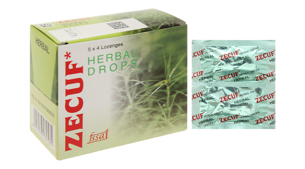 Viên Ngậm Giảm Ho Zecuf xanh - Hộp 20 viên 2 Viên Ngậm Giảm Ho Zecuf xanh - Hộp 20 viên - Ảnh 2