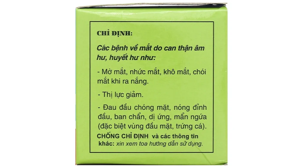 Viên Sáng Mắt Traphaco (hộp 10 túi x 5g viên hoàn) 4 Viên Sáng Mắt Traphaco (hộp 10 túi x 5g viên hoàn) - Ảnh 4