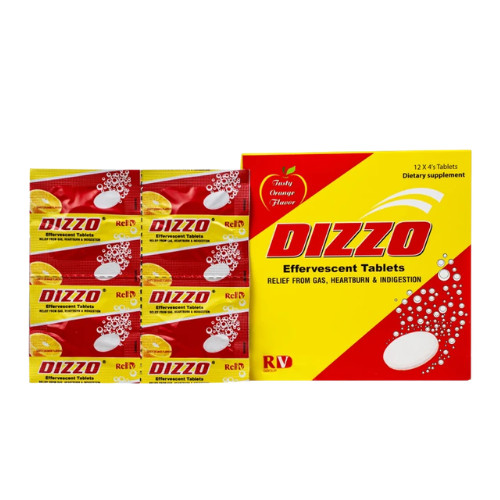 Viên Sủi tiêu hoá DIZZO - Hộp 48 viên 4 Viên Sủi tiêu hoá DIZZO - Hộp 48 viên - Ảnh 4