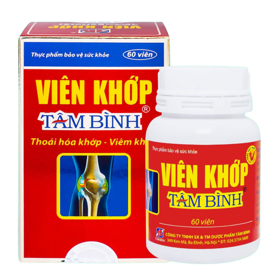 Viên khớp Tâm Bình Chai 60 viên