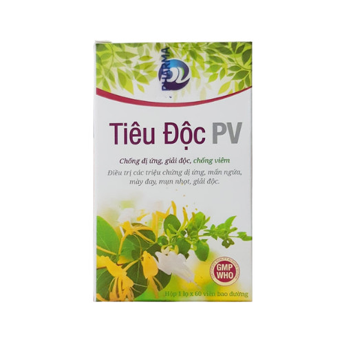 Viên uống Tiêu Độc PV (Hộp 60 viên) 1 Viên uống Tiêu Độc PV (Hộp 60 viên)