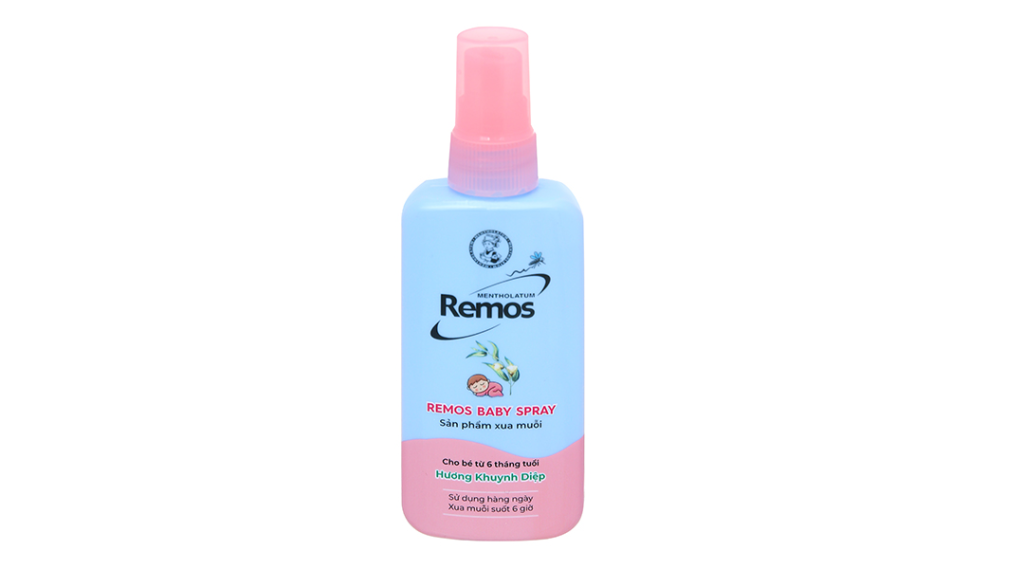 Xịt Chống Muỗi Remos Baby 70ml Hương Khuynh Diệp Hỗ Trợ Xua Muỗi Bảo Vệ Da 1 Xịt Chống Muỗi Remos Baby 70ml Hỗ Trợ Xua Muỗi Bảo Vệ Da