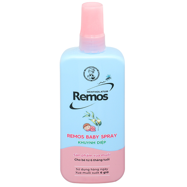 Xịt Chống Muỗi Remos Baby Spray 150ml Hương Khuynh Diệp 150ml Bảo Vệ Da Bé 1 Xịt Chống Muỗi Remos Baby Spray 150ml Hương Khuynh Diệp 150ml Bảo Vệ Da Bé