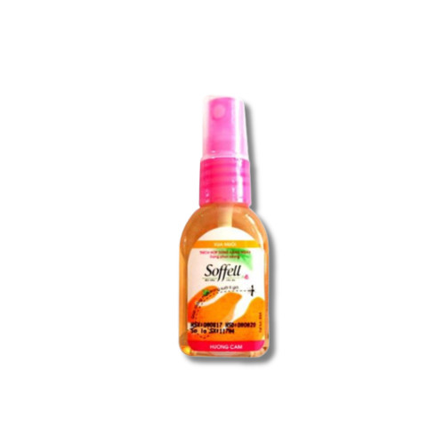 XỊT CHỐNG MUỖI SOFFELL dạng phun sương Chai 30ml - Hương cam 1 XỊT CHỐNG MUỖI SOFFELL dạng phun sương Chai 30ml - Hương cam