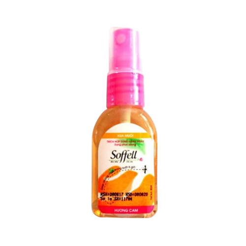 XỊT CHỐNG MUỖI SOFFELL dạng phun sương Chai 30ml - Hương cam 2 XỊT CHỐNG MUỖI SOFFELL dạng phun sương Chai 30ml - Hương cam - Ảnh 2