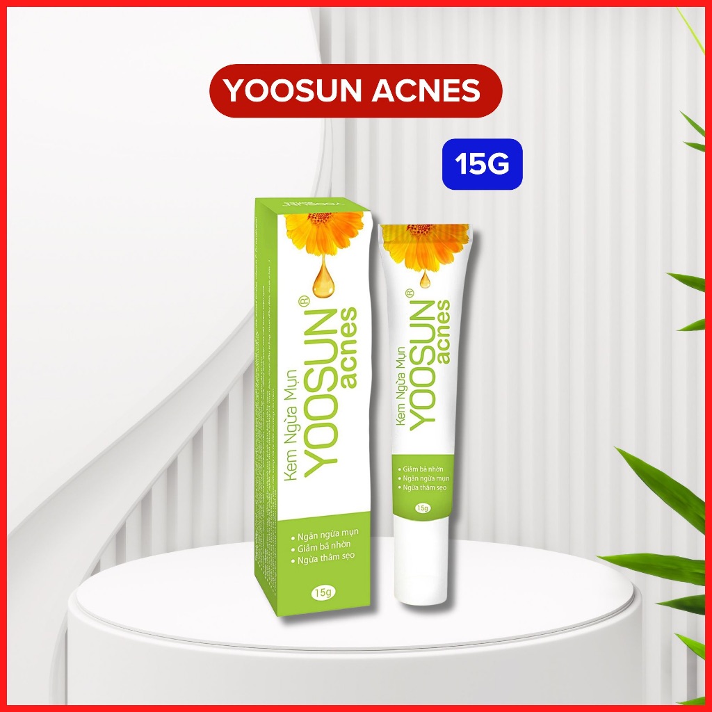 Gel Trị Mụn Yoosun Acnes 15g Hỗ Trợ Chăm Sóc Da Mụn 2 Gel Trị Mụn Yoosun Acnes 15g Hỗ Trợ Chăm Sóc Da Mụn - Ảnh 2