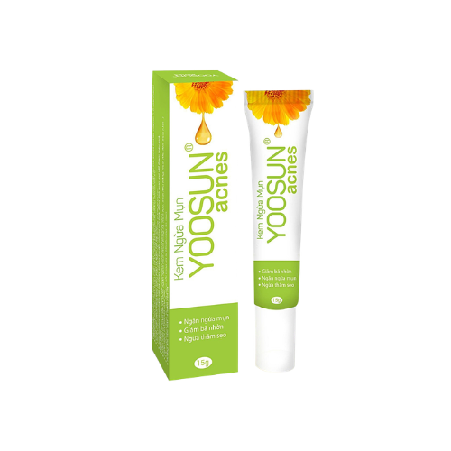 Gel Trị Mụn Yoosun Acnes 15g Hỗ Trợ Chăm Sóc Da Mụn 1 YOOSUN Acnes hỗ trợ điều trị mụn 15g - Yoosun acnes