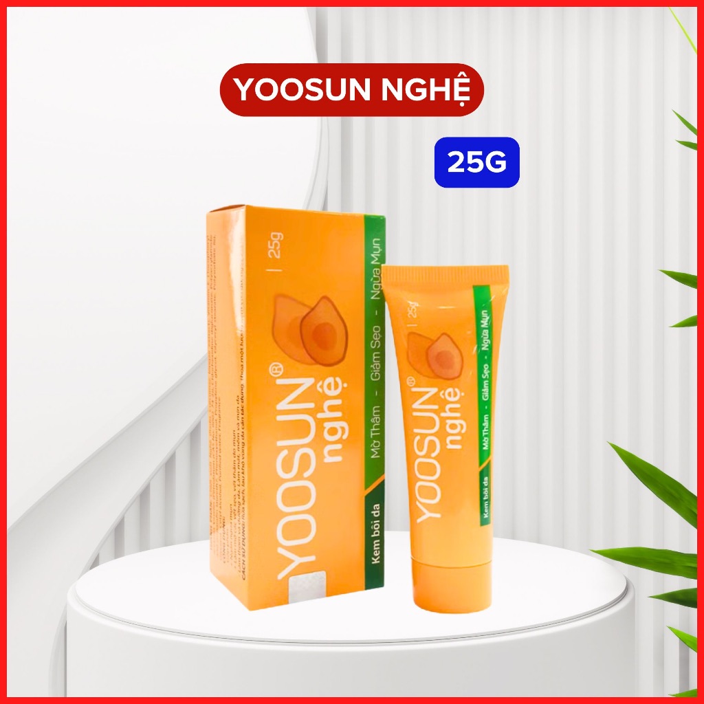 Kem Yoosun Nghệ 25g Mờ Vết Thâm Ngừa Sẹo 2 Kem Yoosun Nghệ 25g Mờ Vết Thâm Ngừa Sẹo - Ảnh 2