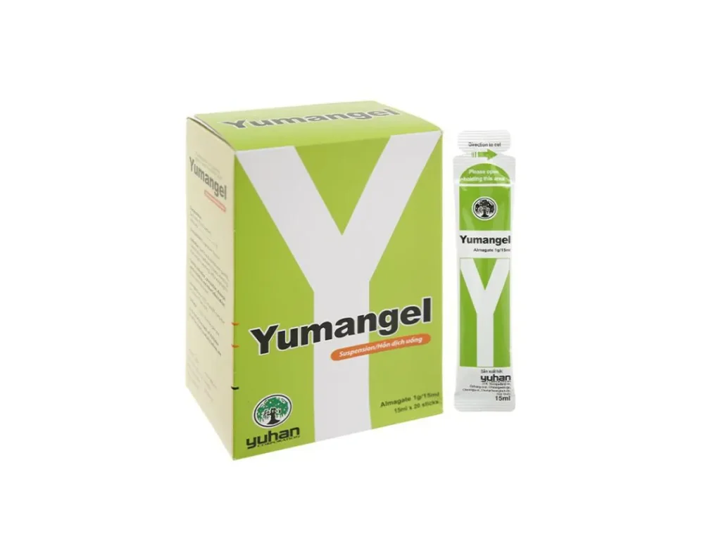 Yumangel 15ml trị trào ngược dạ dày, thực quản - Hộp 20 gói 1 Yumangel 15ml trị trào ngược dạ dày, thực quản - Hộp 20 gói