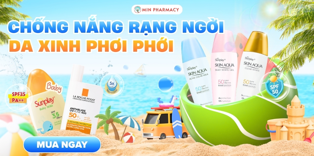 chống nắng, bảo vệ da khỏi tia UV, dành cho da nhạy cảm