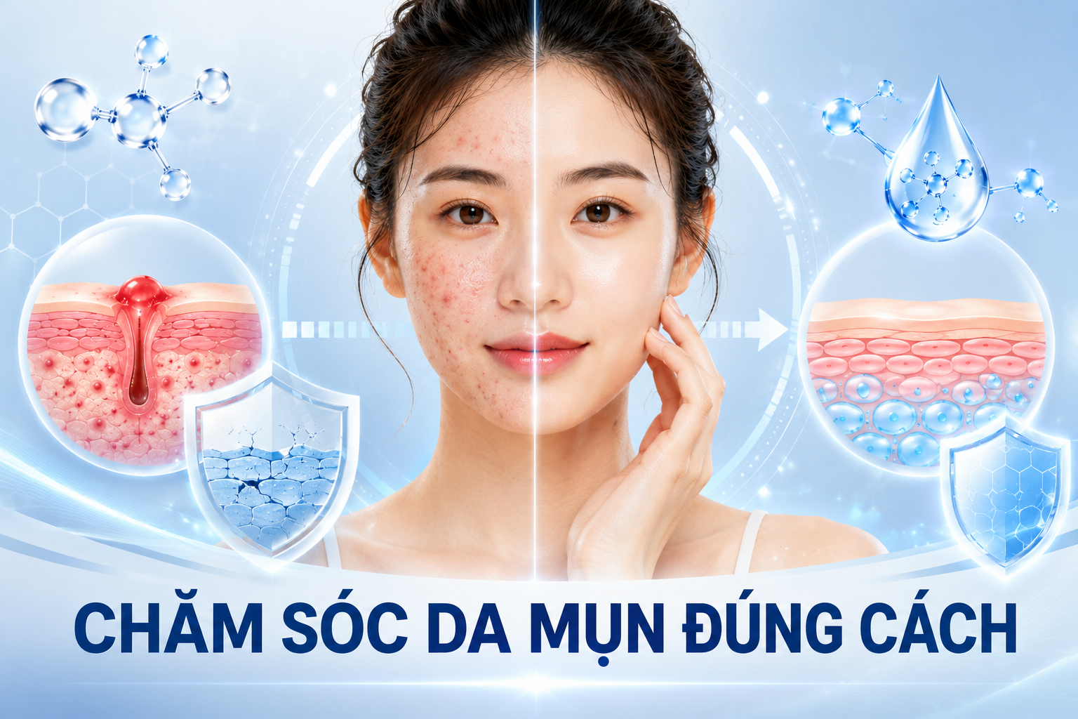 cham soc da mun dung cach