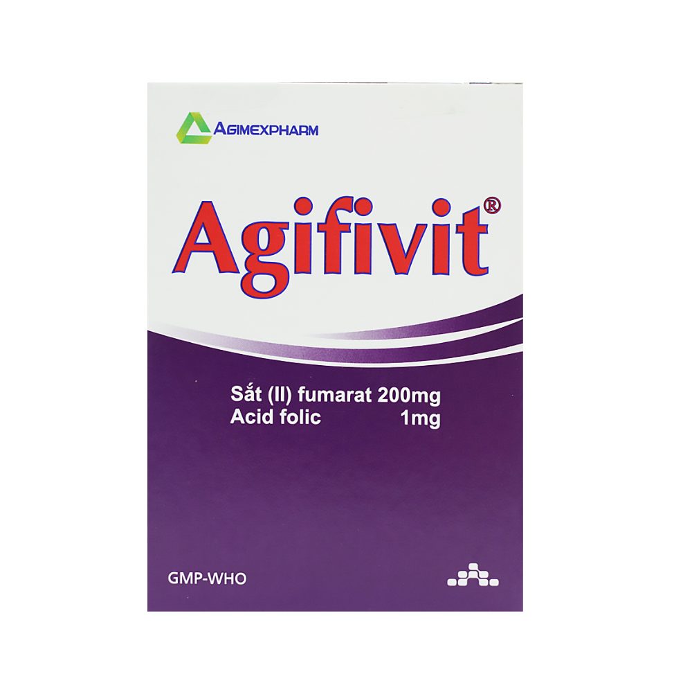 Thuốc Agifivit Agimexpharm (10 vỉ x 10 viên) 2 Thuốc Agifivit Agimexpharm (10 vỉ x 10 viên) - Ảnh 2
