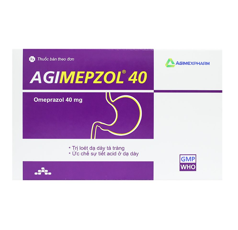 AGIMEPZOL 40 AGIMEXPHARM (OMEPRAZOLE) 3 AGIMEPZOL 40 AGIMEXPHARM (OMEPRAZOLE) - Ảnh 3
