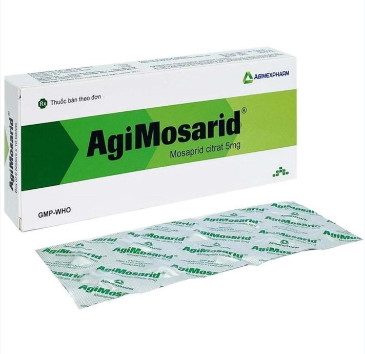 AGIMOSARID 5 AGIMEXPHARM (MOSAPRID ) 1 AGIMOSARID 5 AGIMEXPHARM (MOSAPRID )