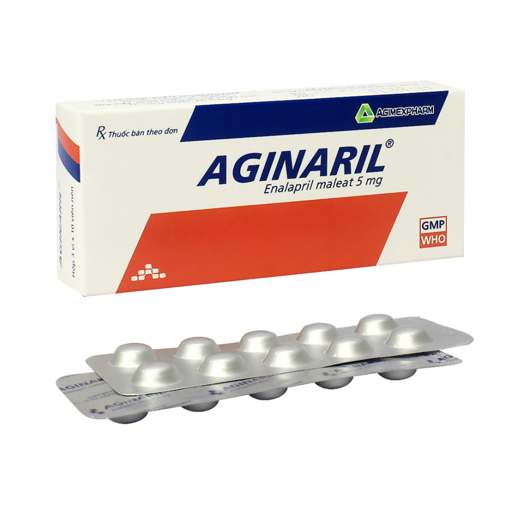 AGINARIL 5 AGIMEXXPHARM (ENALANPRIL ) 1 AGINARIL 5 AGIMEXXPHARM (ENALANPRIL )