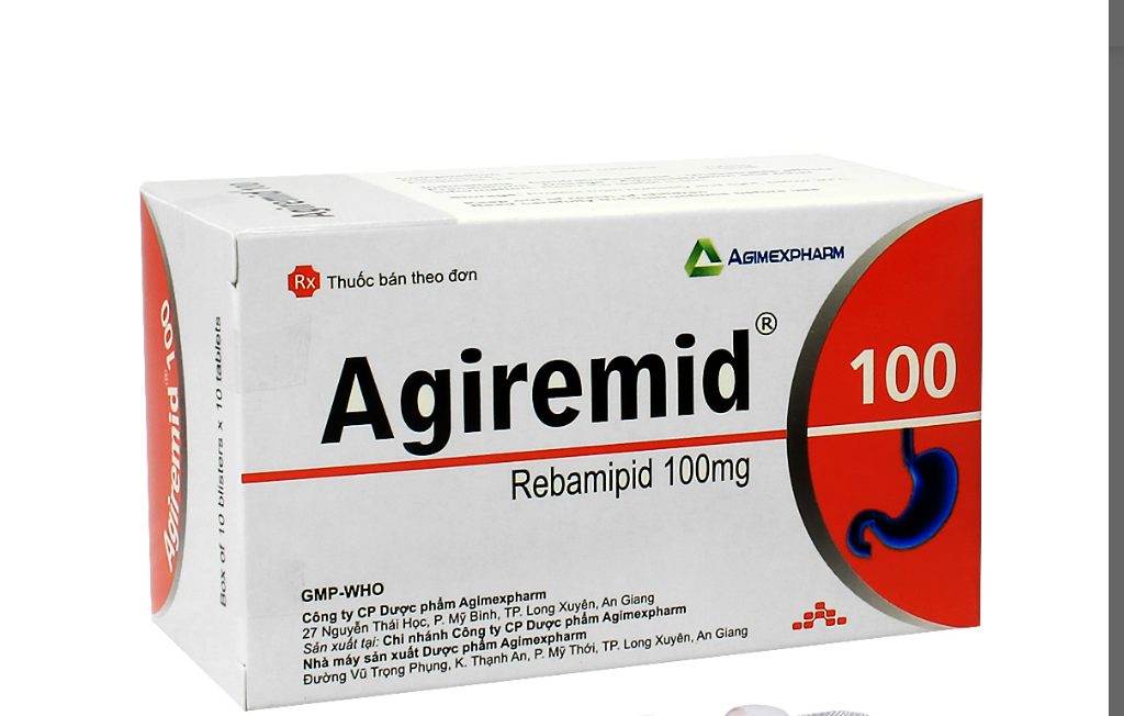 AGIREMID 100 AGIMEXPHARM (REBAMIPID ) 5 AGIREMID 100 AGIMEXPHARM (REBAMIPID ) - Ảnh 5